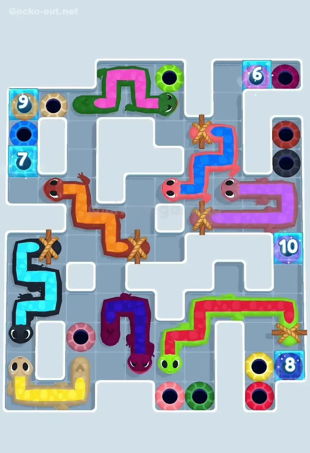 Gecko Out Level 517 Screenshot