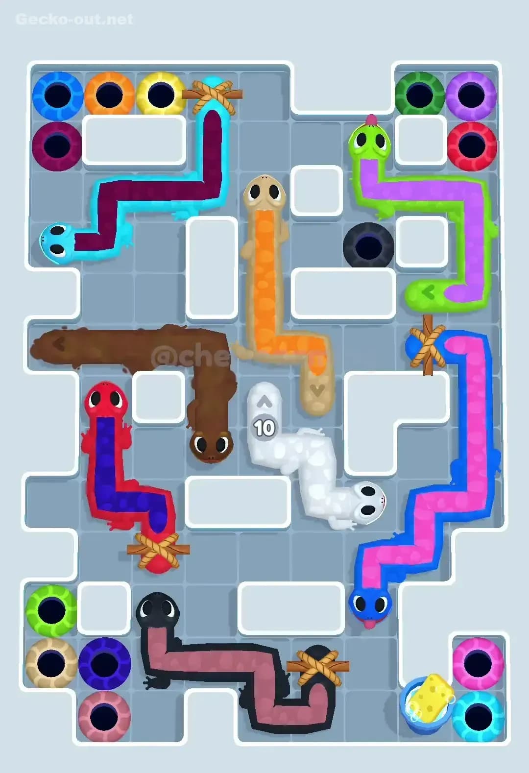 Gecko Out Level 511 Screenshot
