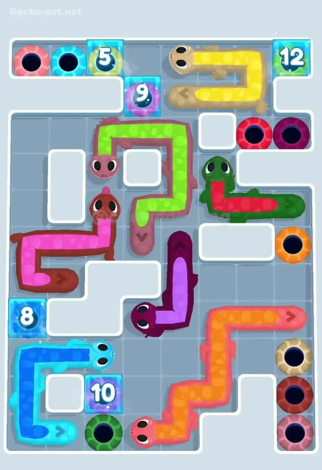 Gecko Out Level 510 Gameplay