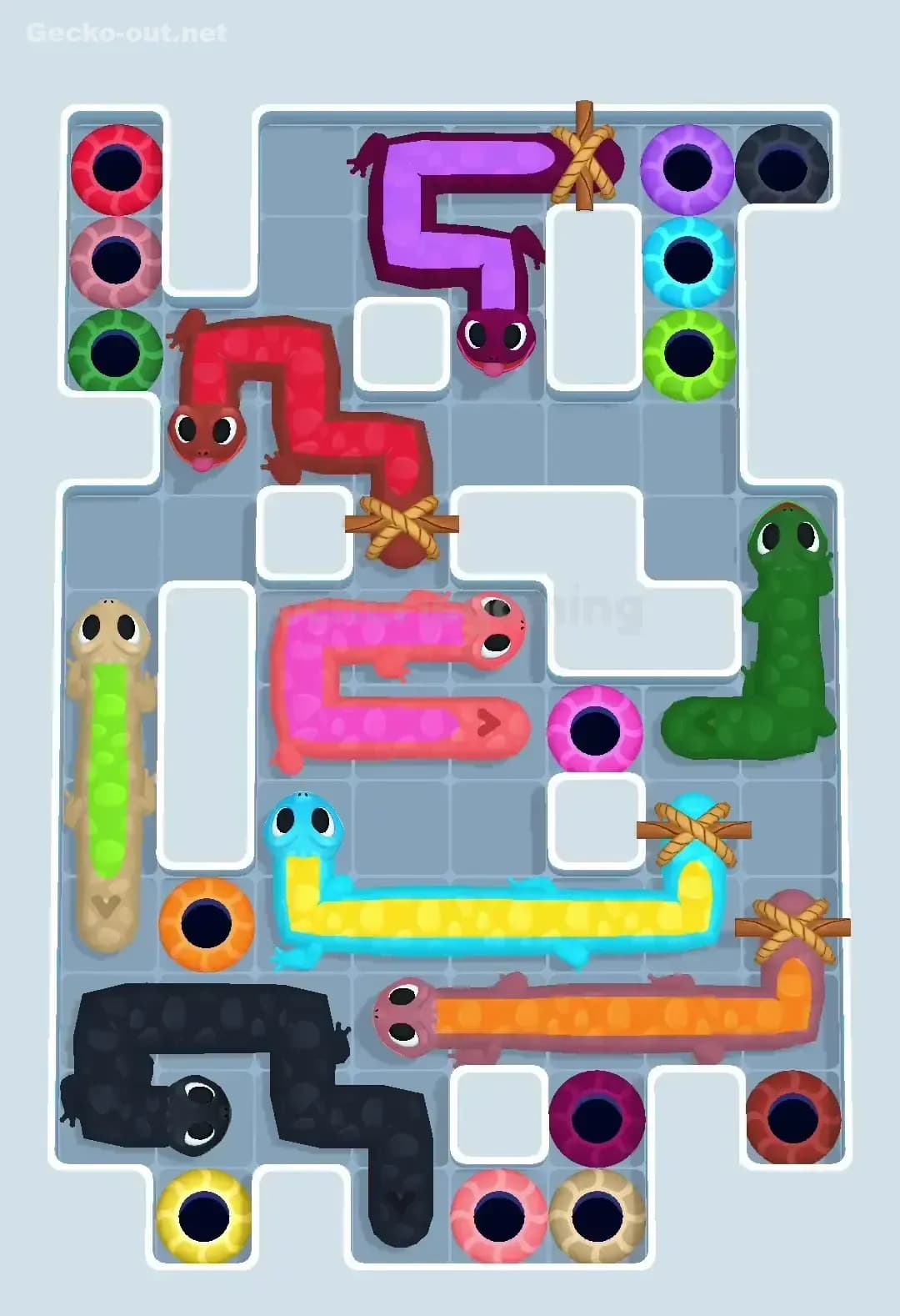 Gecko Out Level 509 Screenshot