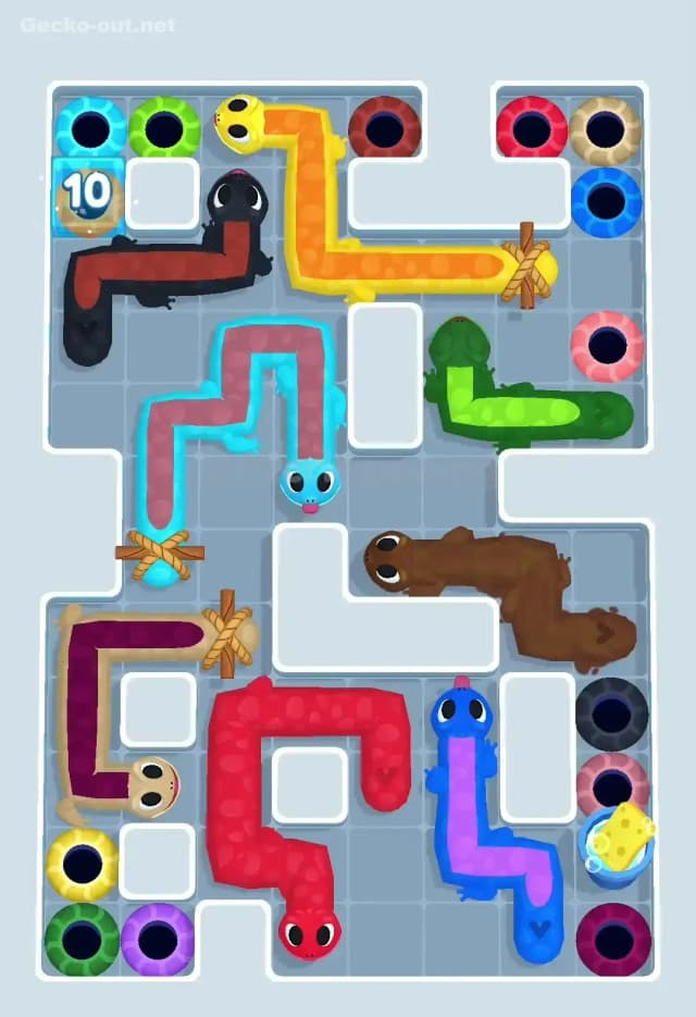 Gecko Out Level 508 Gameplay