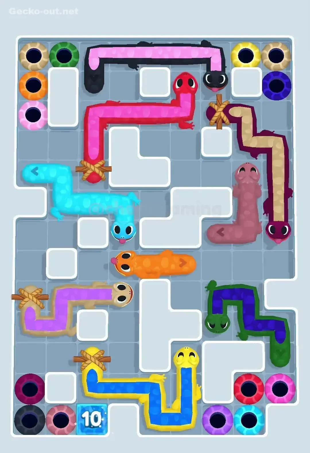 Gecko Out Level 504 Screenshot