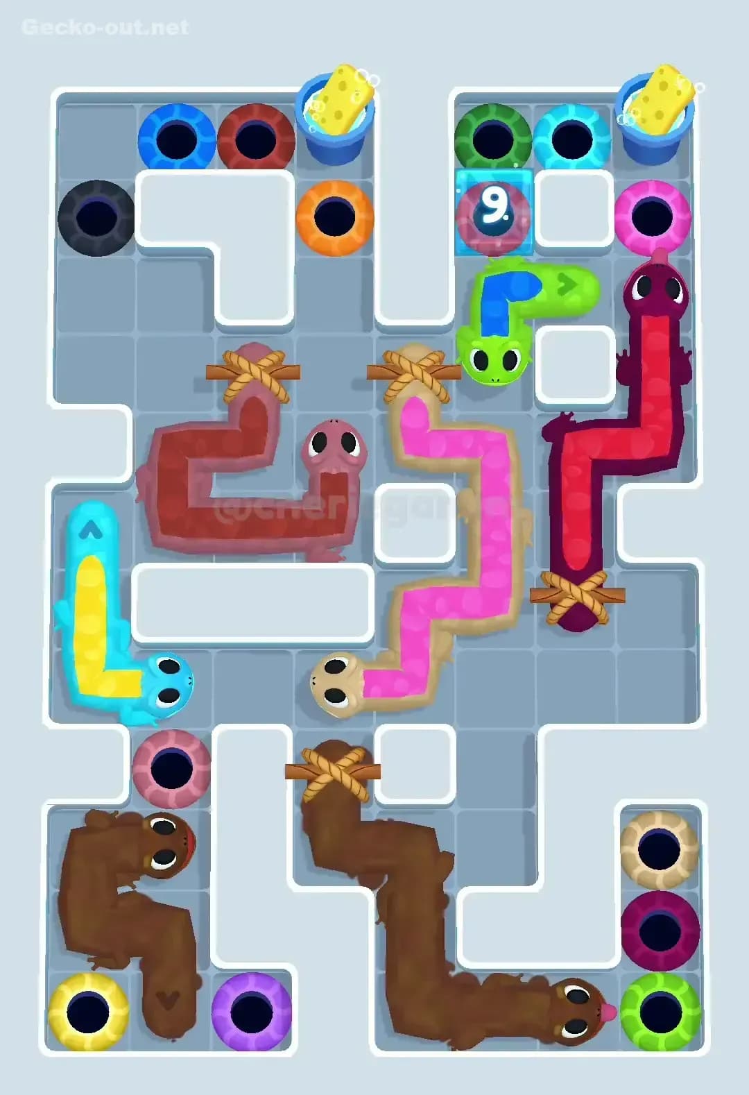 Gecko Out Level 503 Screenshot