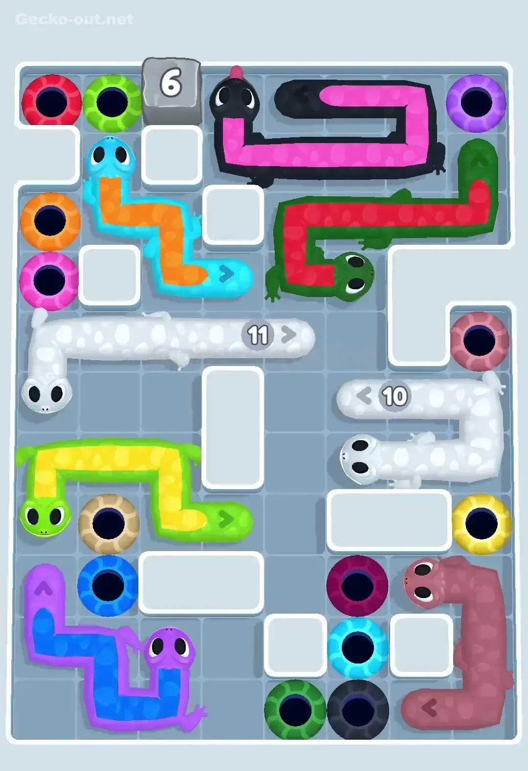 Gecko Out Level 501 Screenshot