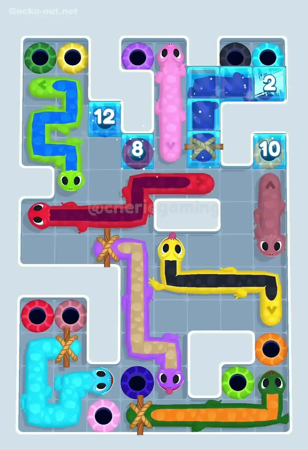 Gecko Out Level 498 Screenshot