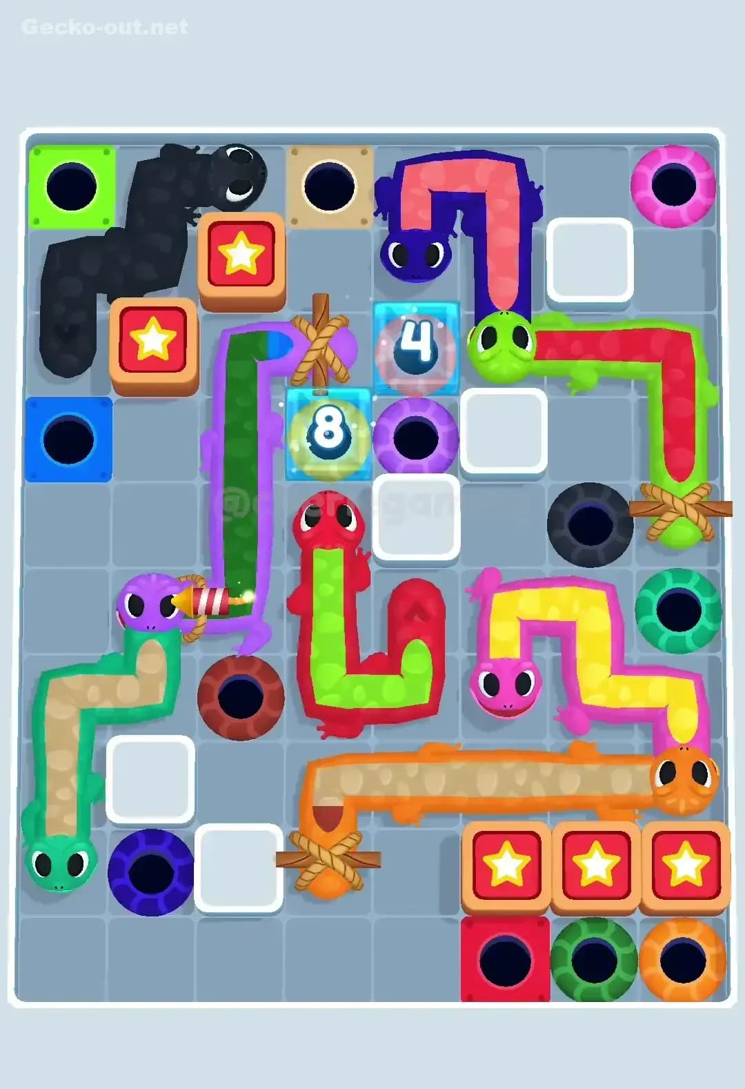 Gecko Out Level 496 Screenshot