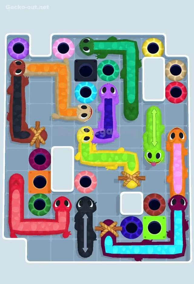 Gecko Out Level 487 Gameplay