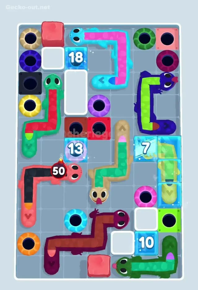 Gecko Out Level 484 Gameplay