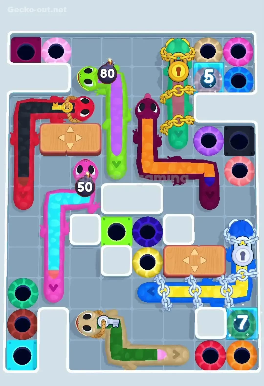 Gecko Out Level 480 Screenshot