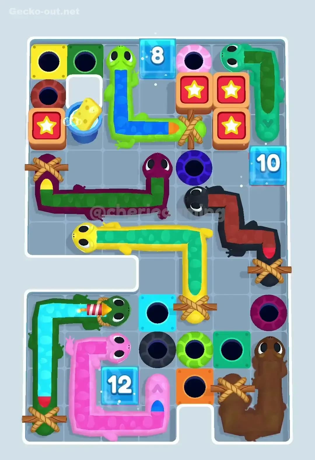 Gecko Out Level 478 Screenshot