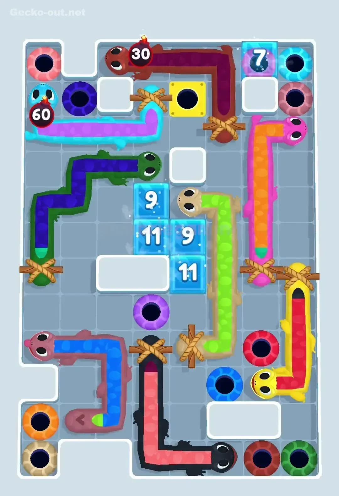 Gecko Out Level 477 Screenshot