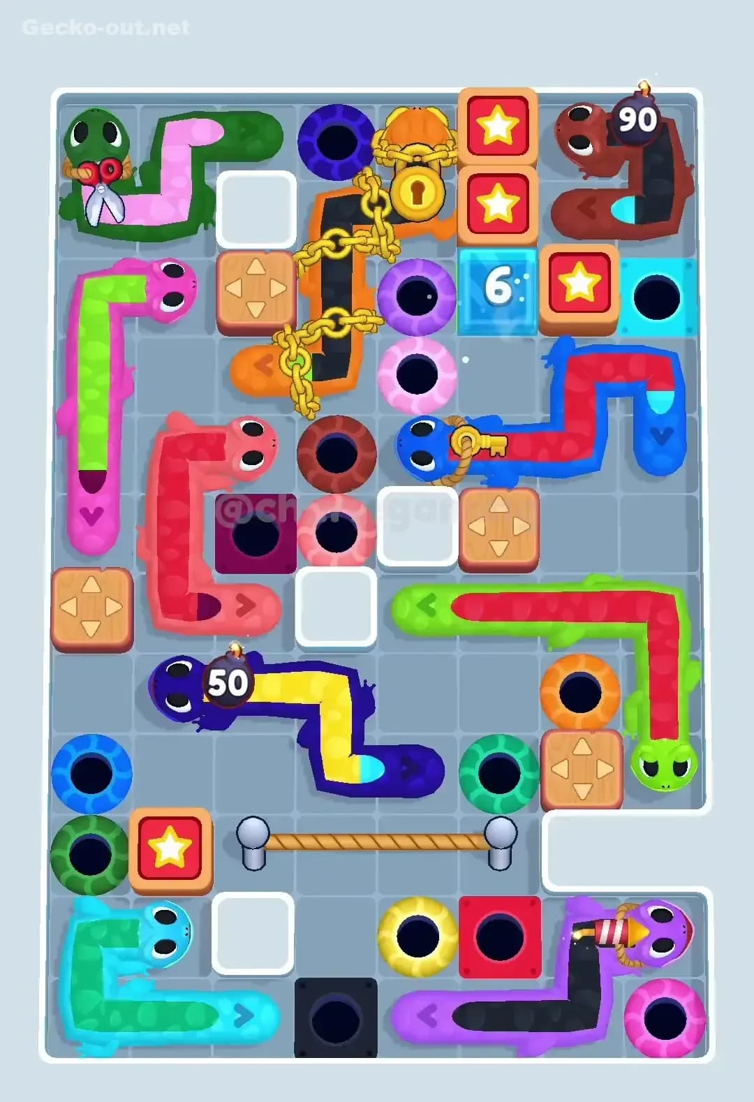 Gecko Out Level 471 Screenshot