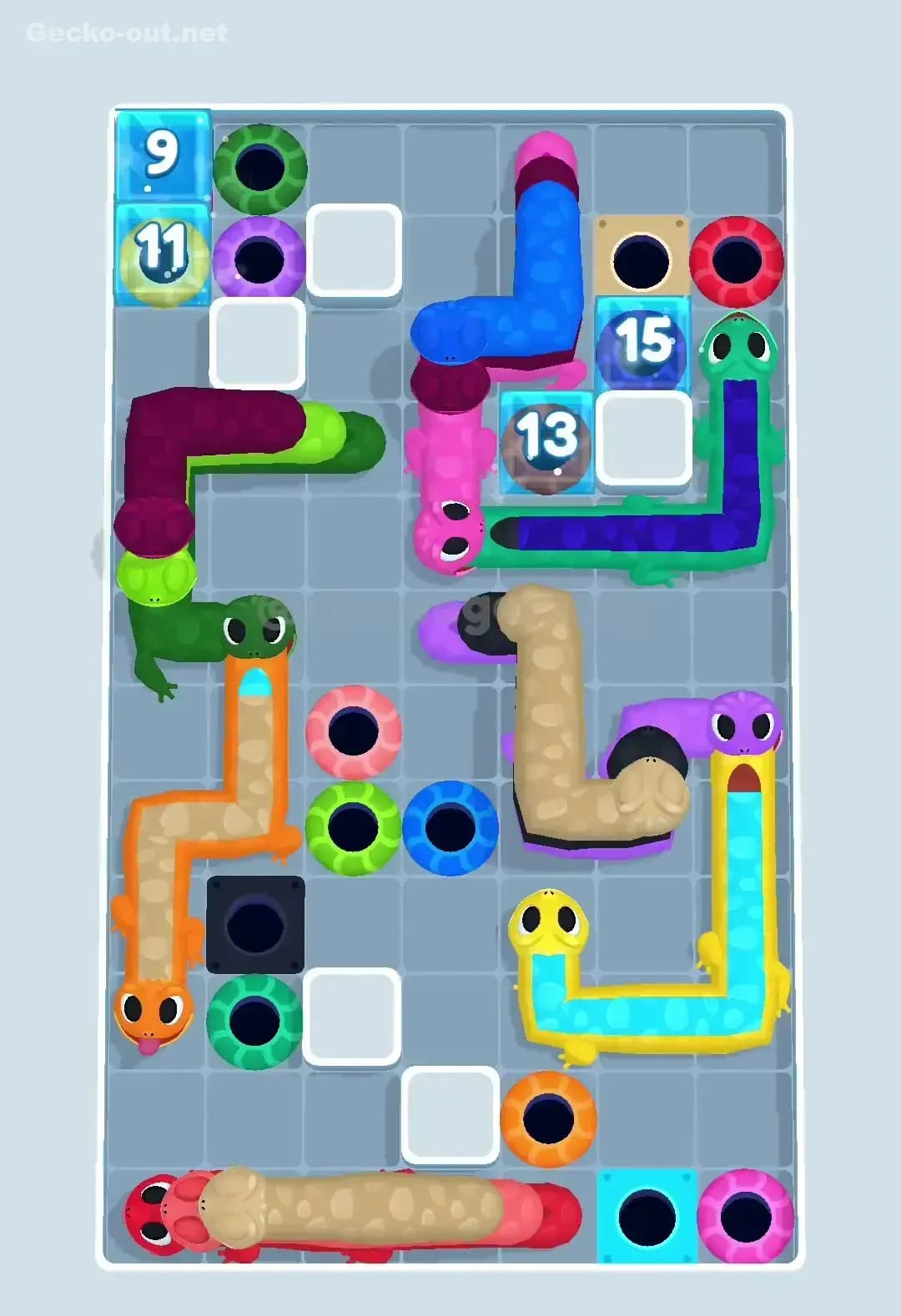 Gecko Out Level 469 Screenshot