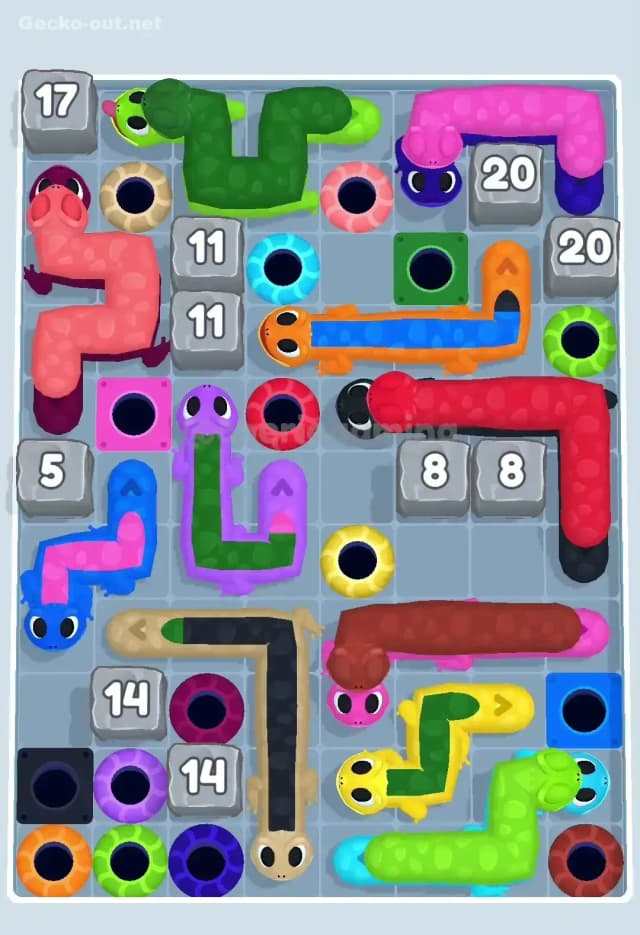 Gecko Out Level 467 Gameplay