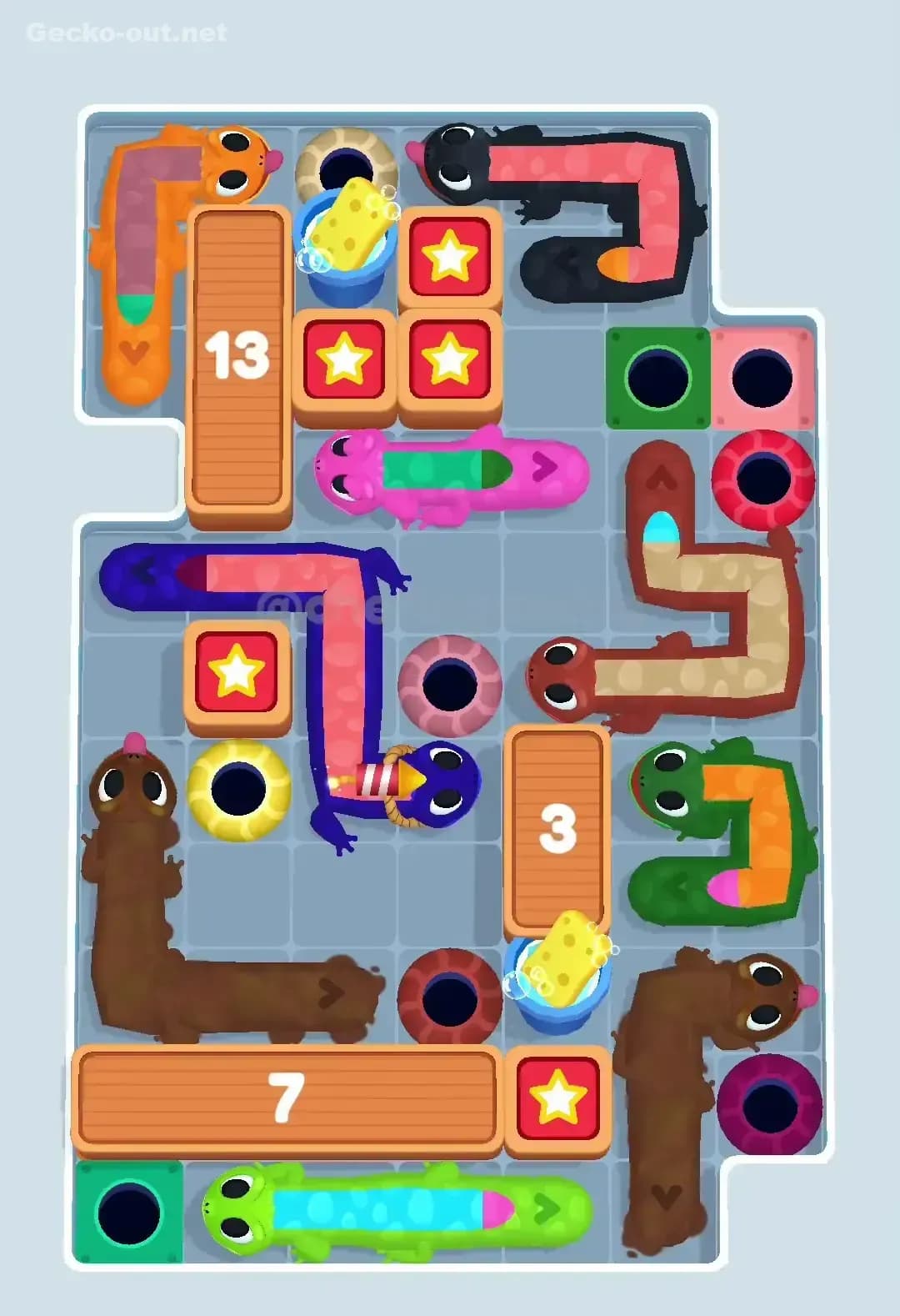 Gecko Out Level 466 Screenshot