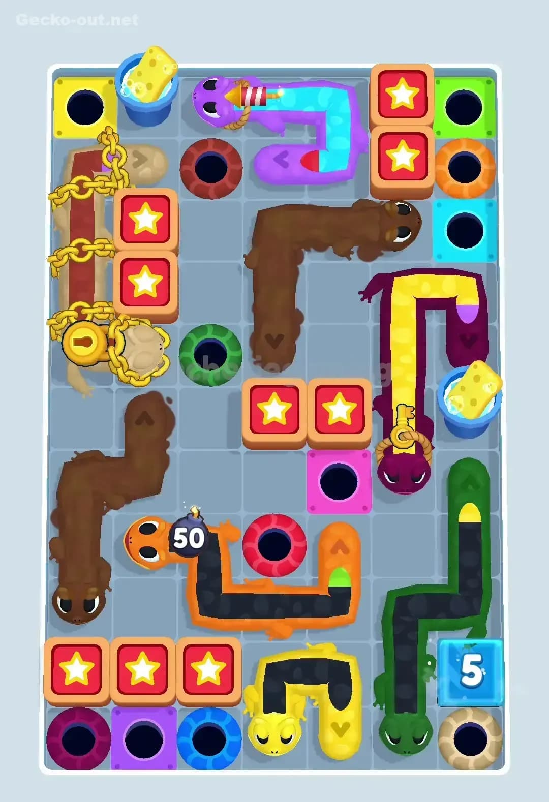 Gecko Out Level 459 Screenshot