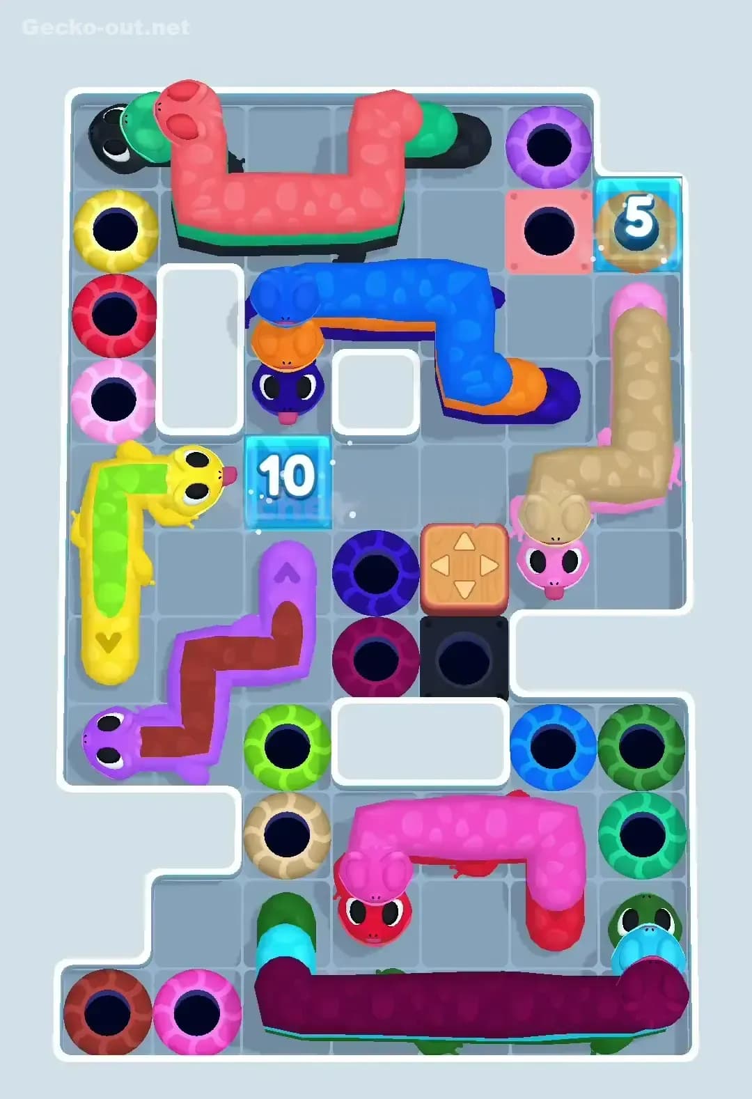 Gecko Out Level 455 Screenshot