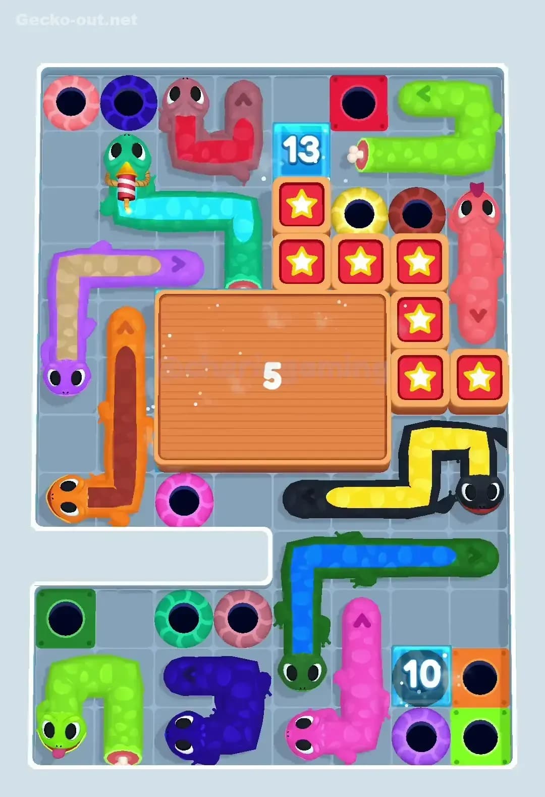 Gecko Out Level 453 Screenshot