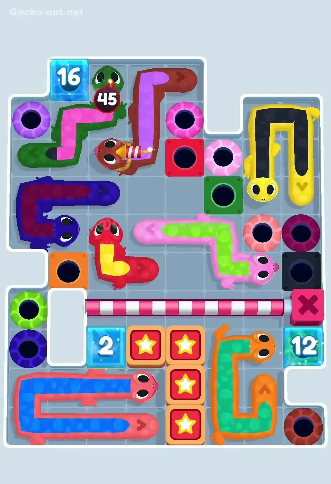 Gecko Out Level 452 Screenshot