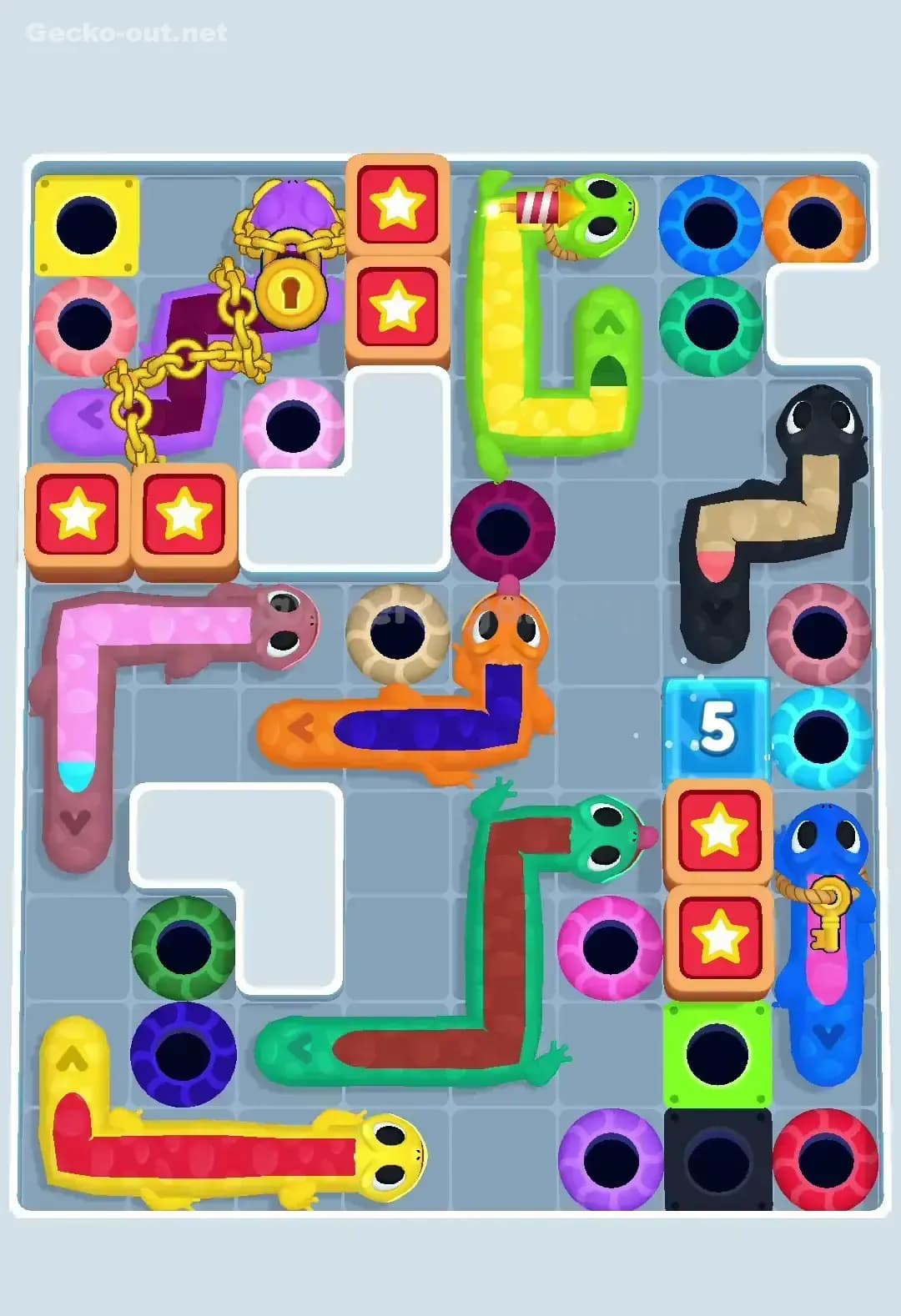 Gecko Out Level 449 Screenshot
