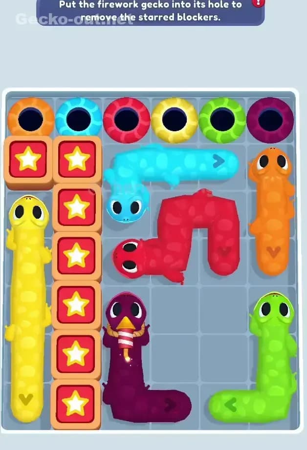 Gecko Out Level 448 Screenshot