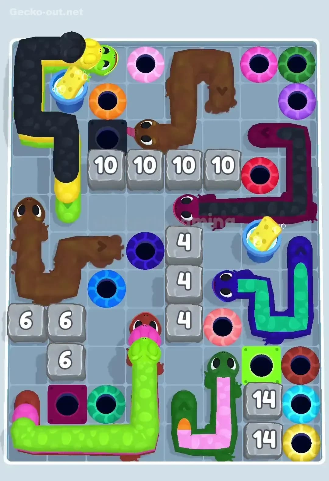 Gecko Out Level 442 Screenshot