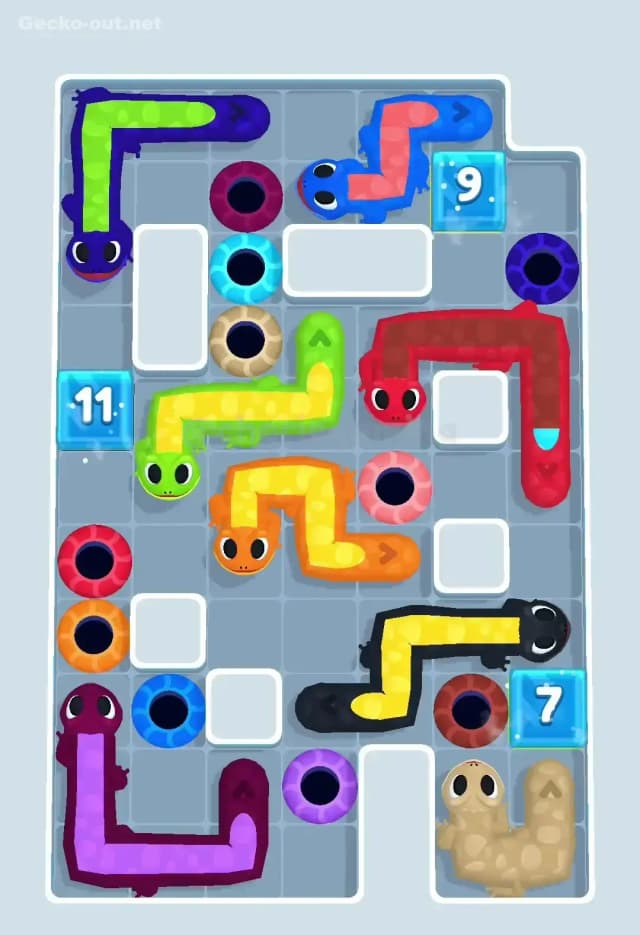 Gecko Out Level 437 Gameplay