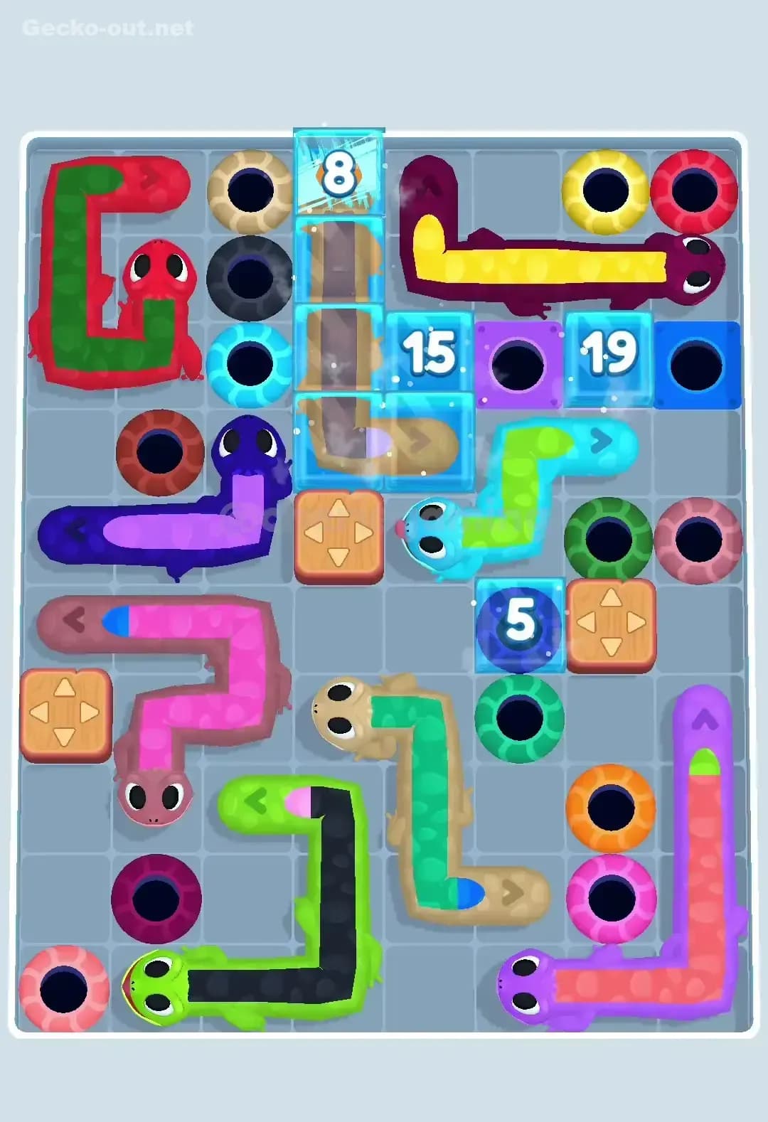 Gecko Out Level 421 Screenshot