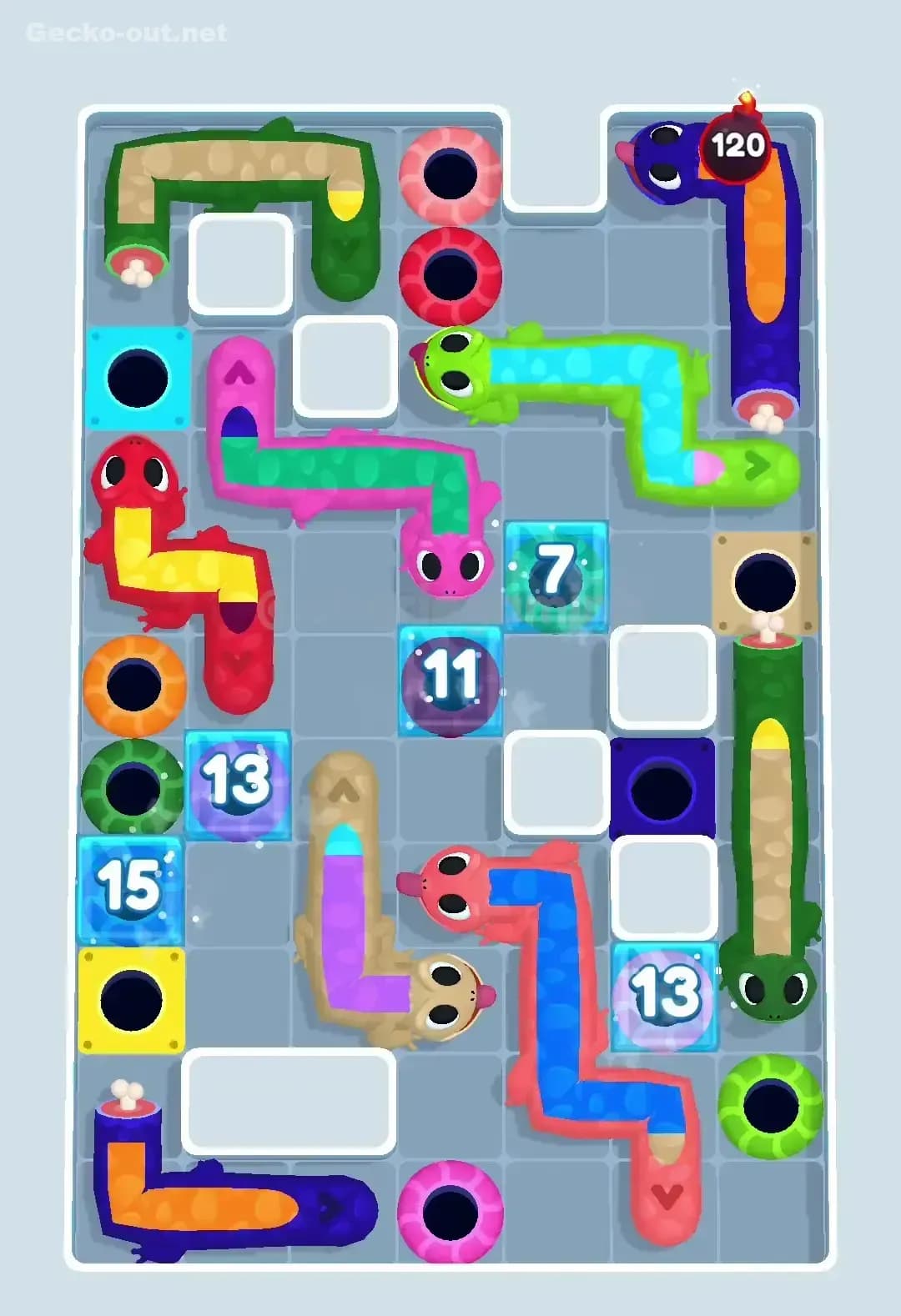 Gecko Out Level 416 Screenshot