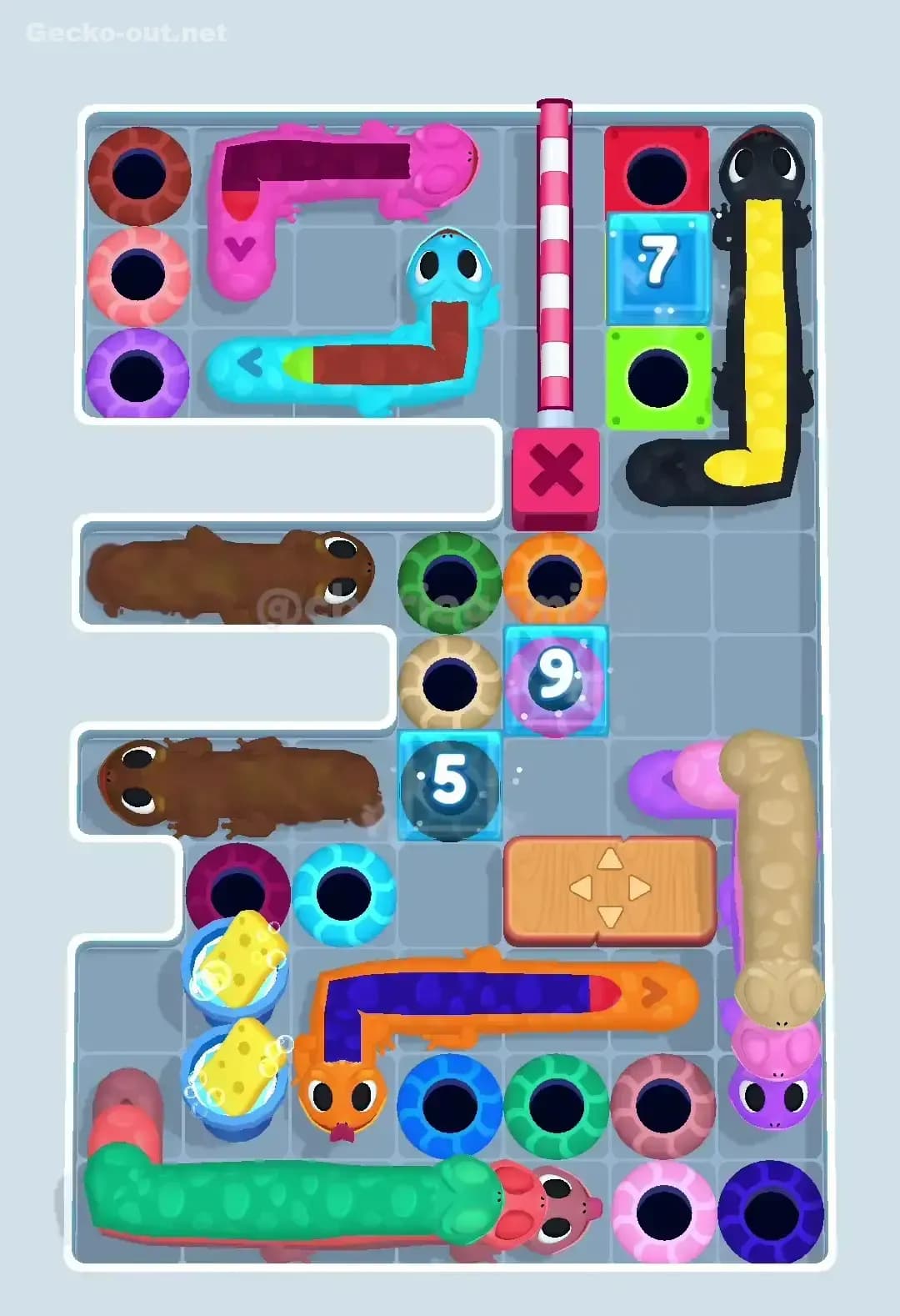 Gecko Out Level 414 Screenshot