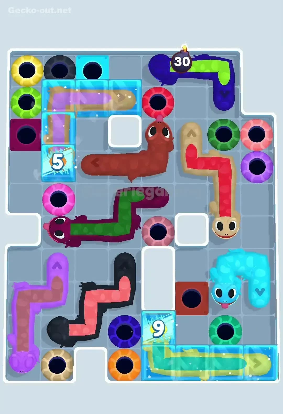 Gecko Out Level 410 Screenshot