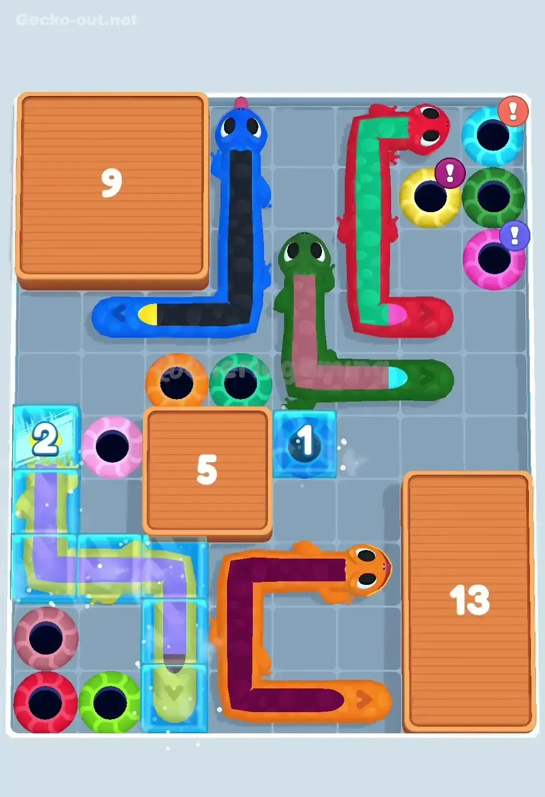 Gecko Out Level 408 Screenshot