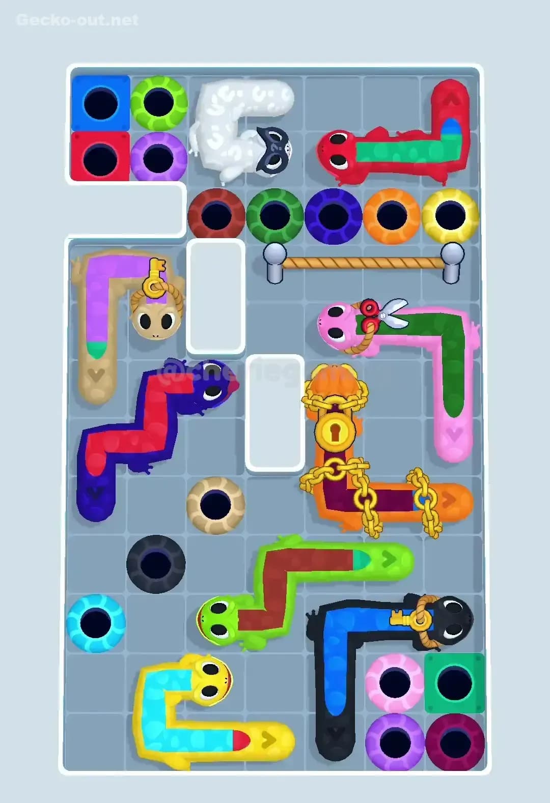 Gecko Out Level 407 Screenshot