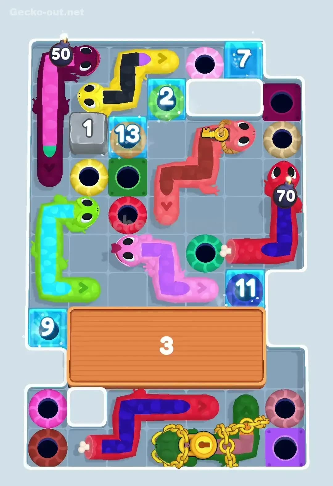 Gecko Out Level 405 Screenshot