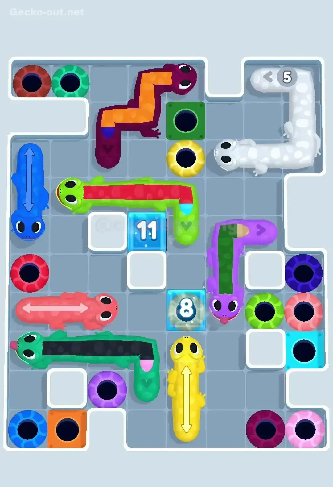 Gecko Out Level 401 Screenshot