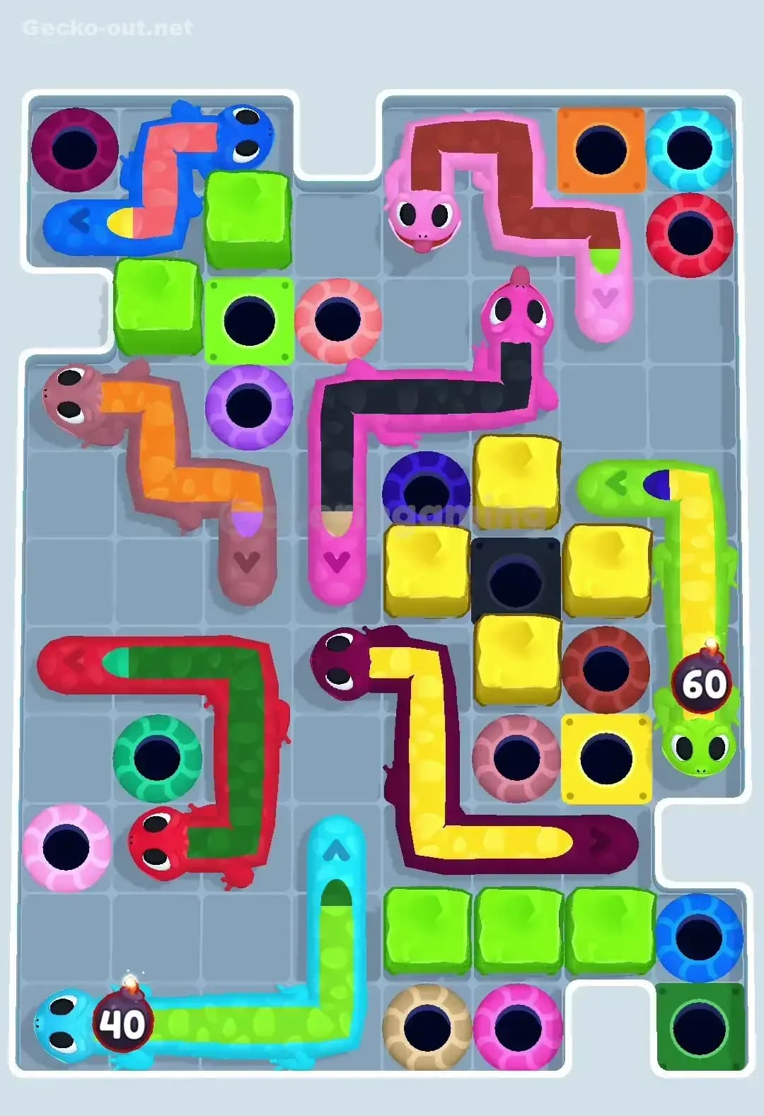 Gecko Out Level 398 Screenshot