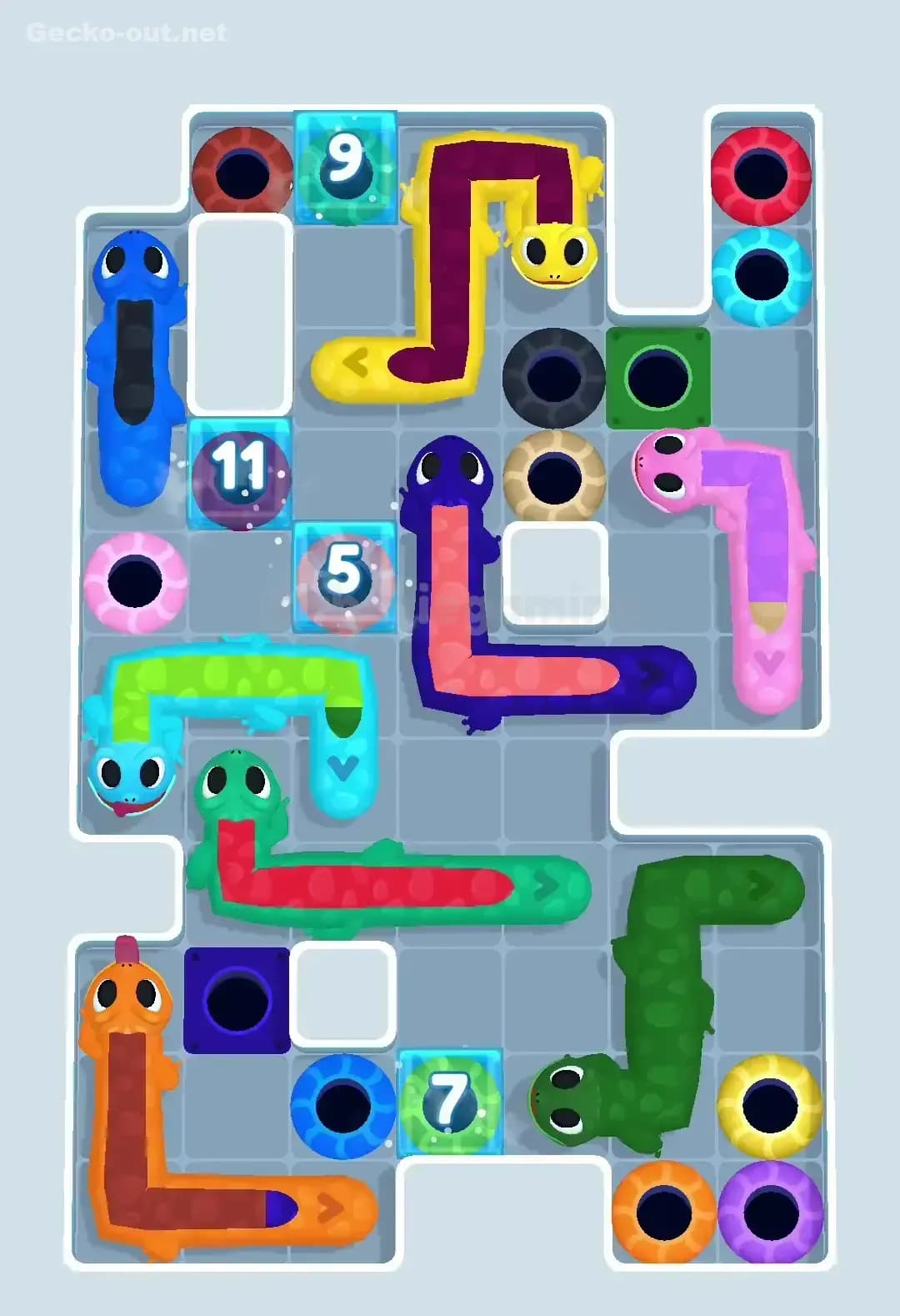 Gecko Out Level 397 Screenshot