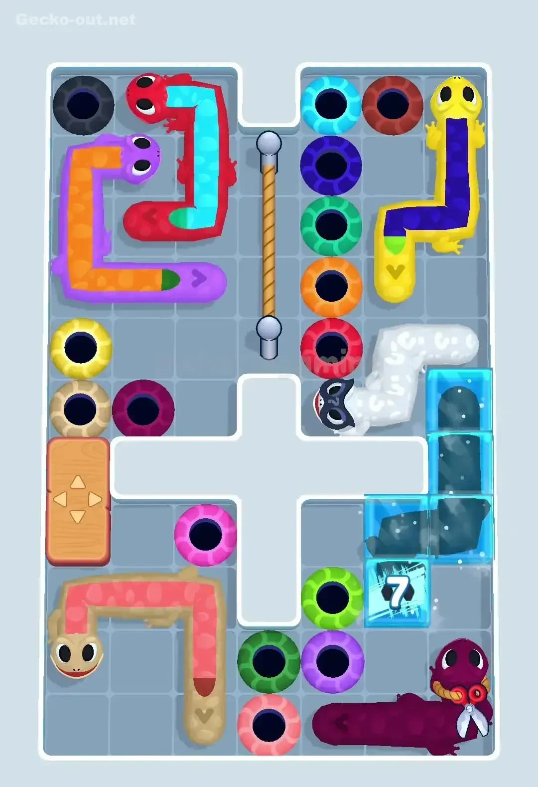 Gecko Out Level 396 Screenshot