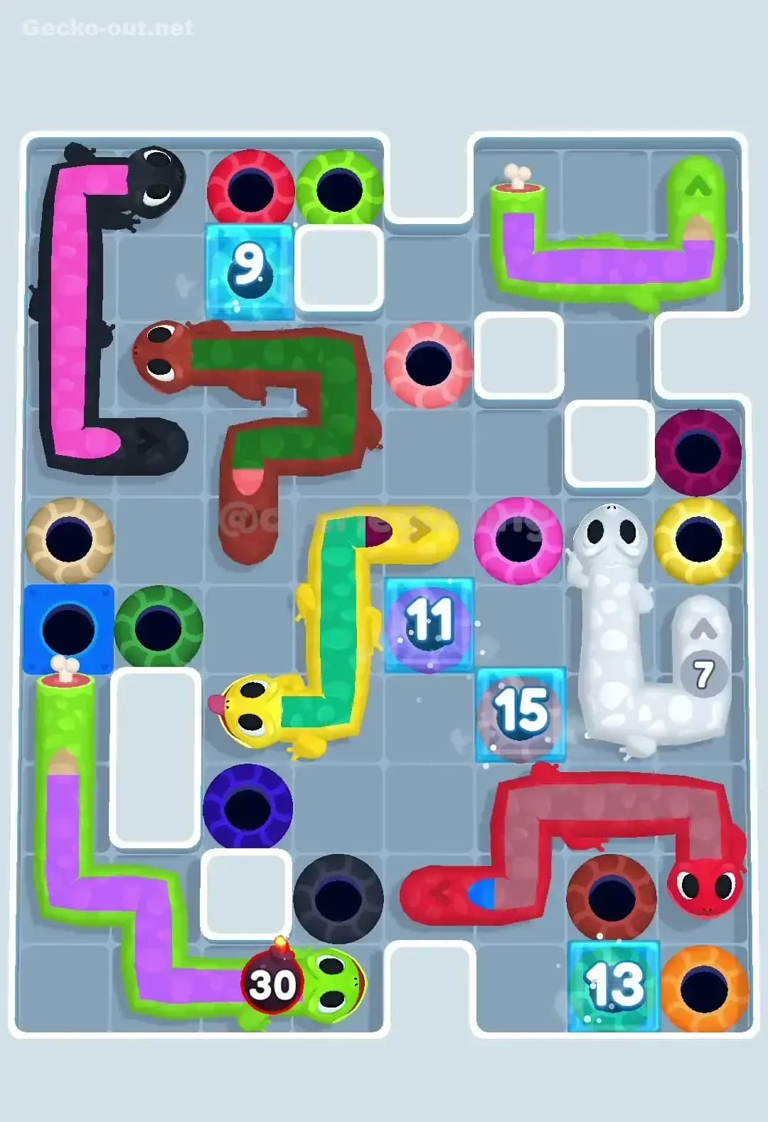 Gecko Out Level 392 Screenshot