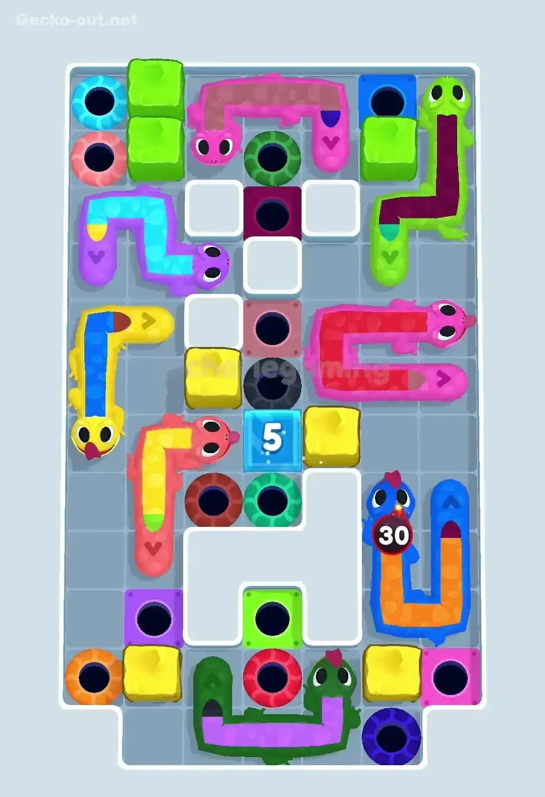 Gecko Out Level 388 Screenshot