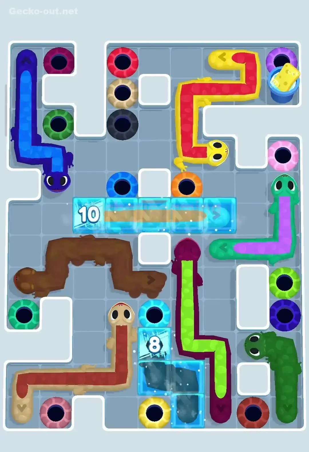 Gecko Out Level 374 Screenshot