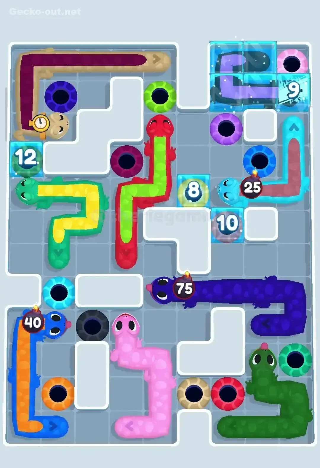 Gecko Out Level 370 Screenshot