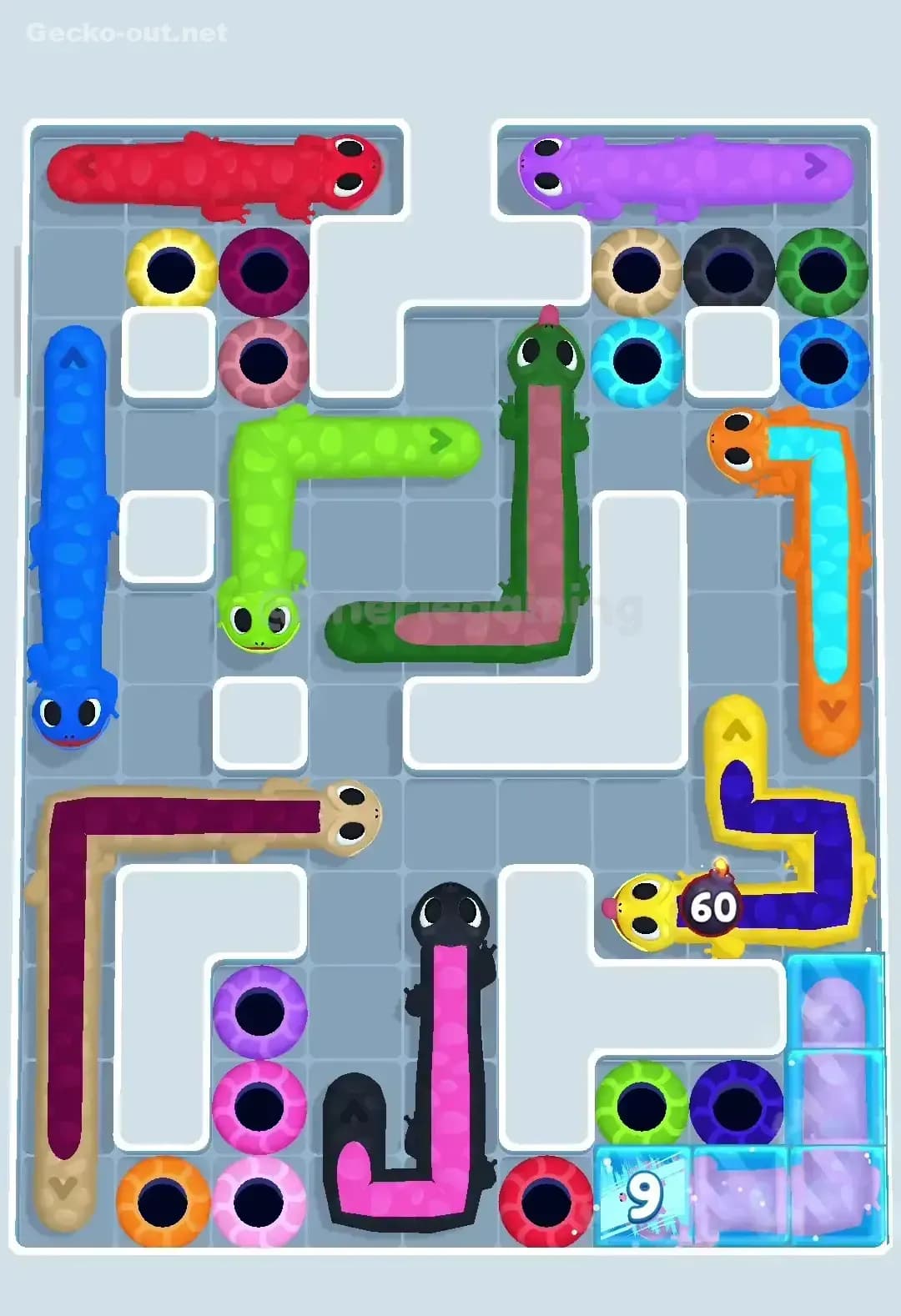 Gecko Out Level 369 Screenshot