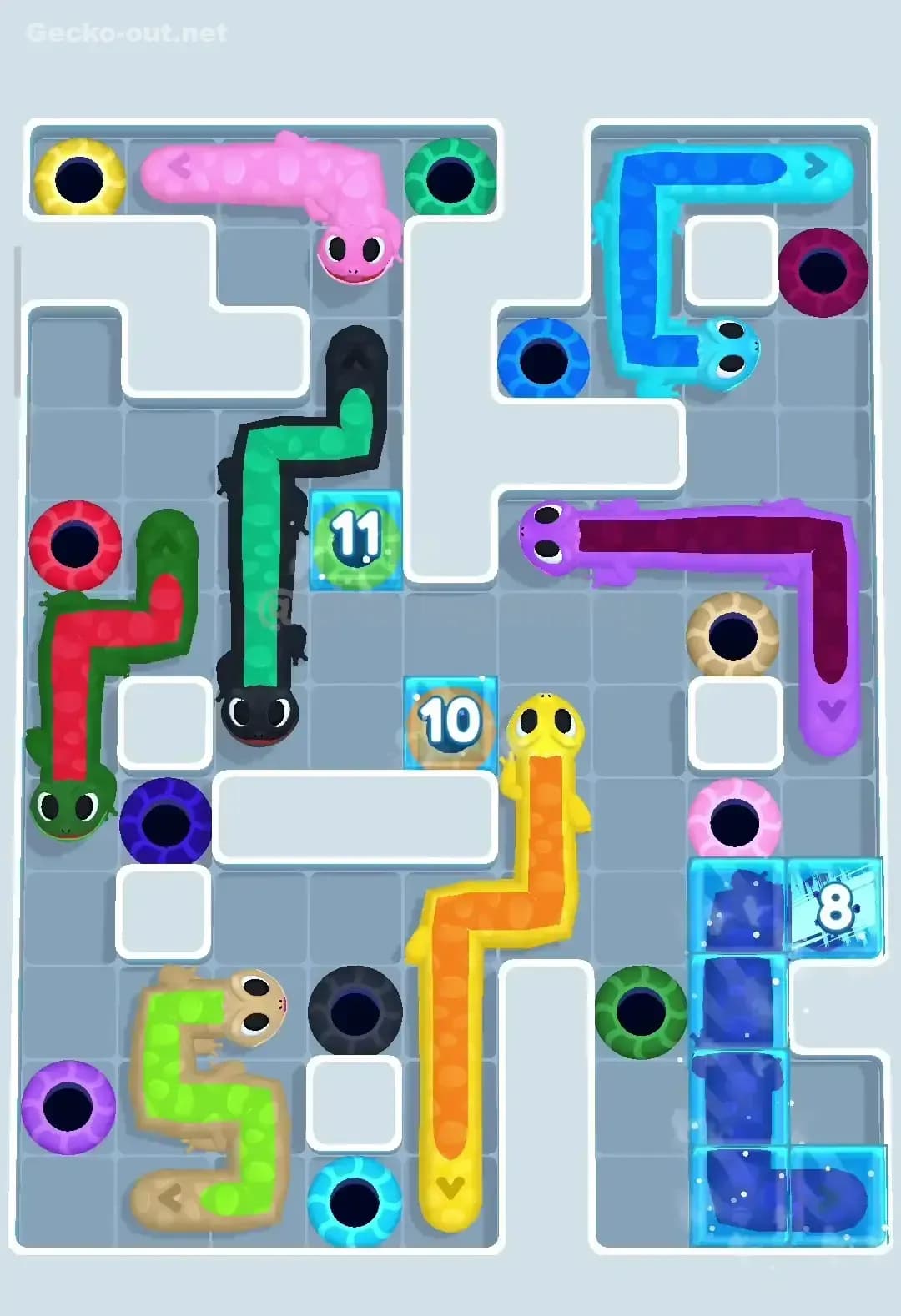 Gecko Out Level 368 Screenshot