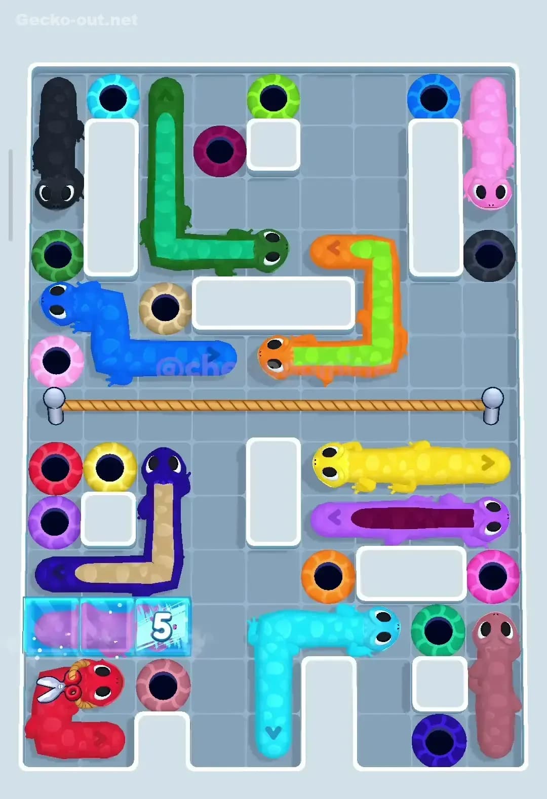 Gecko Out Level 383 Screenshot