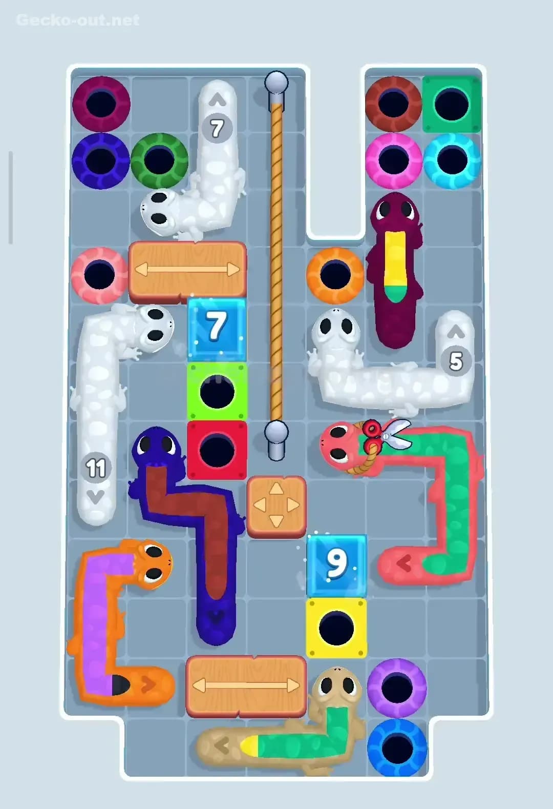 Gecko Out Level 354 Screenshot