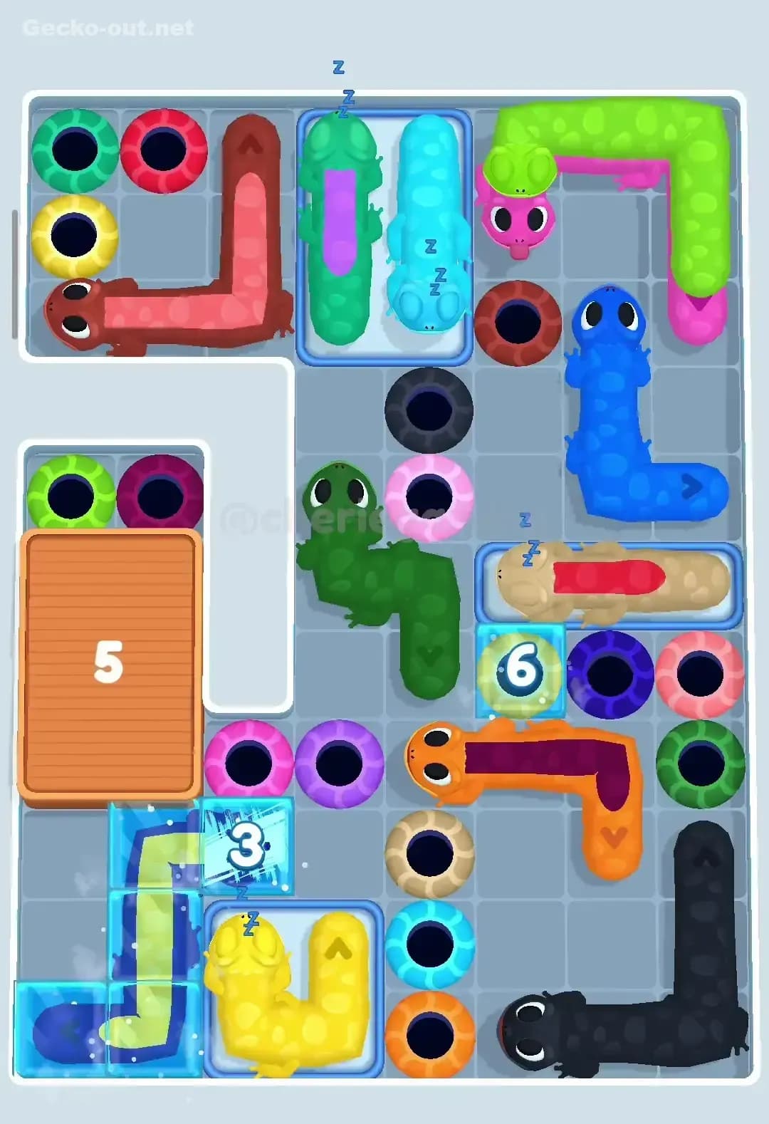 Gecko Out Level 351 Screenshot