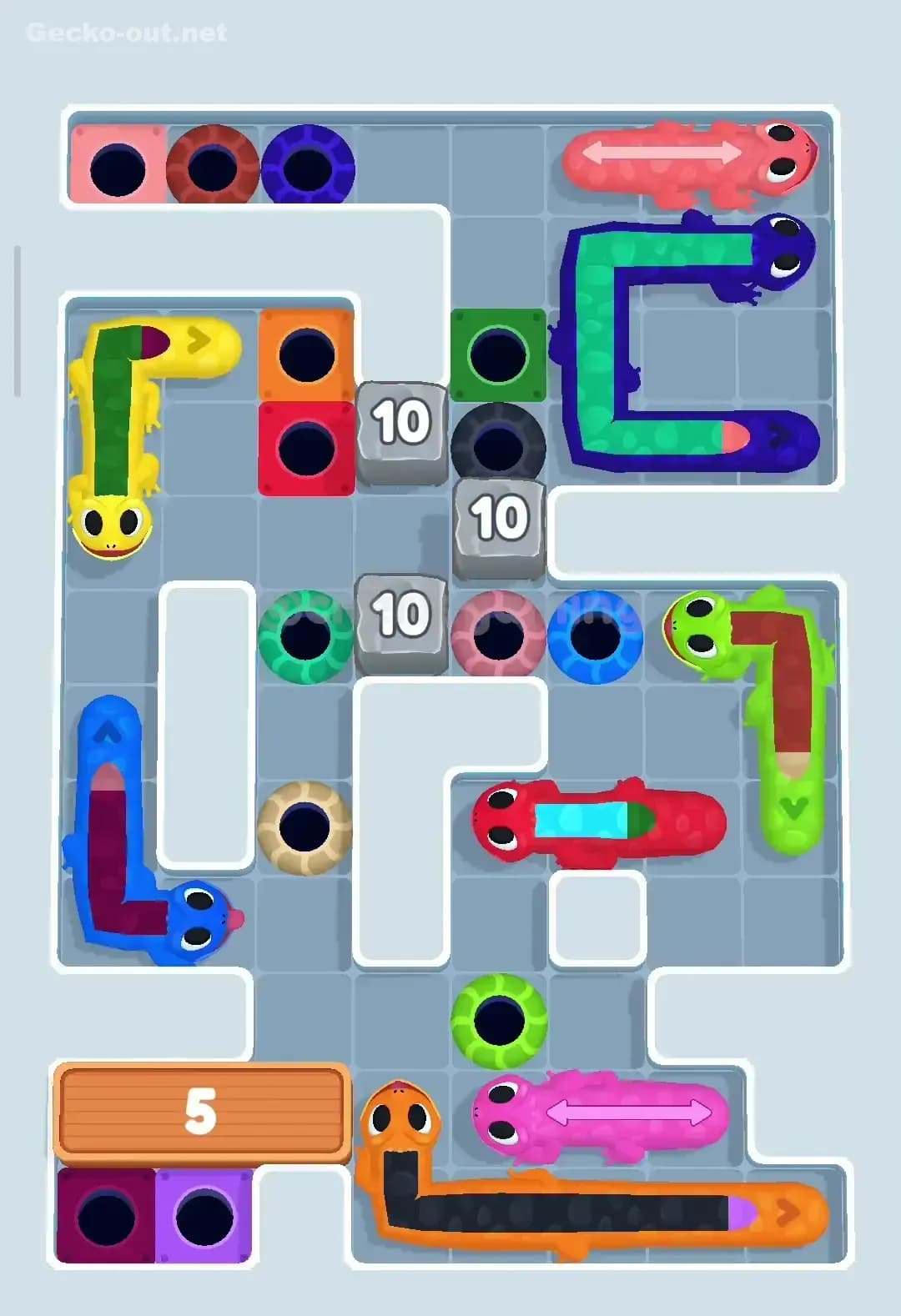 Gecko Out Level 350 Screenshot