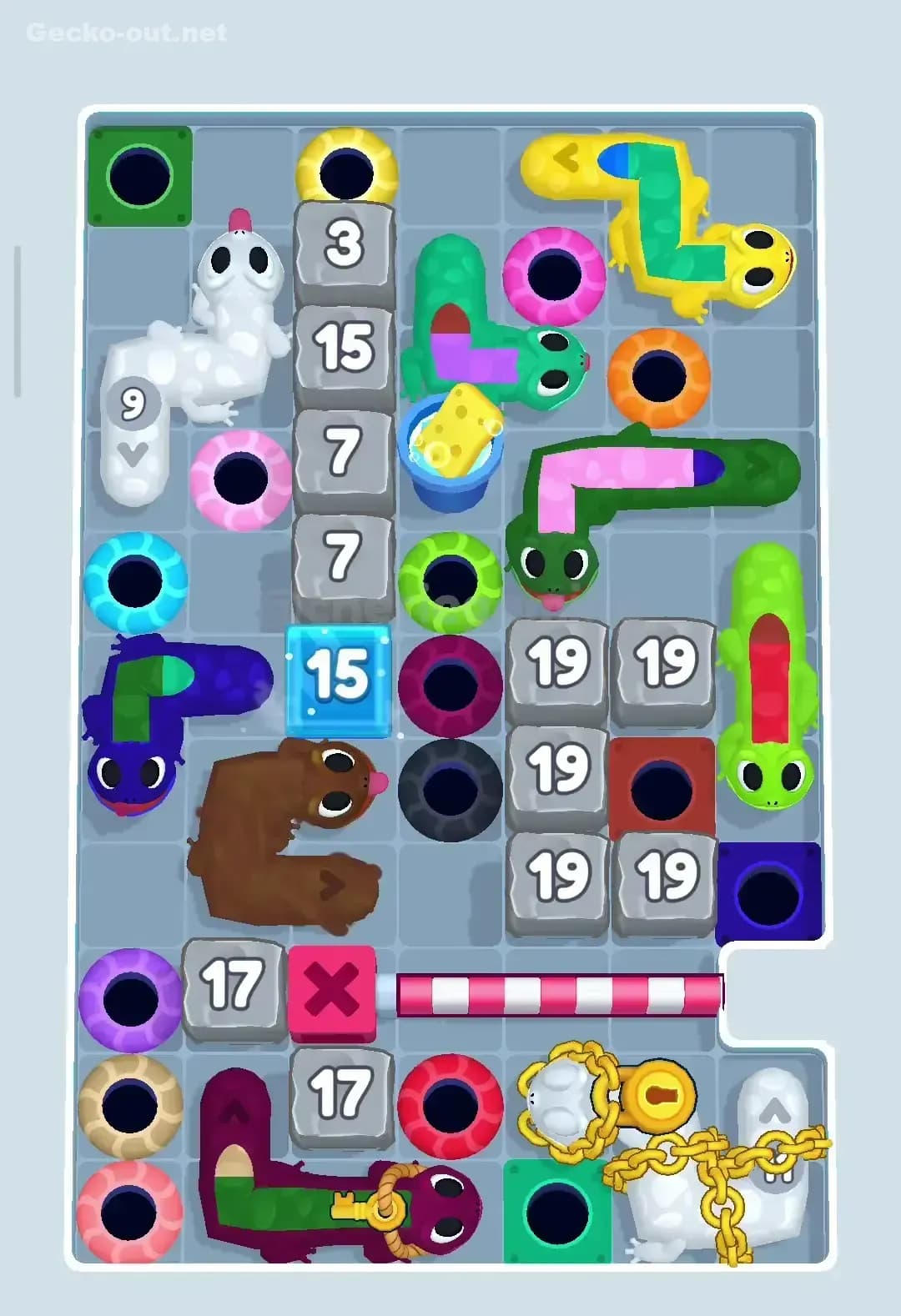 Gecko Out Level 349 Screenshot