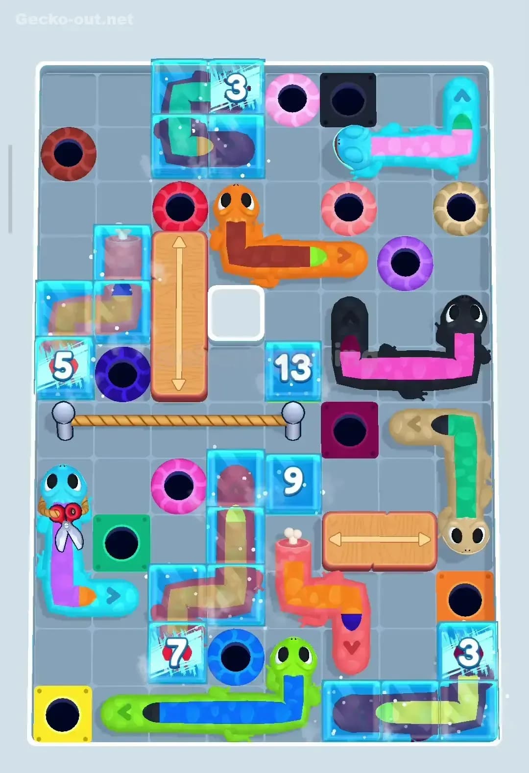 Gecko Out Level 348 Screenshot